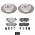 Power Stop 24-26 Toyota Corolla Cross Rear Semi-Coated Rotor Kit