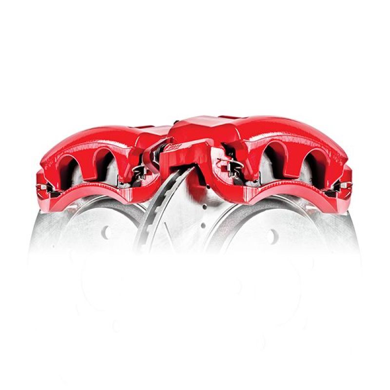 Power Stop 15-18 Jeep Renegade Front Red Caliper Pair w/ Bracket