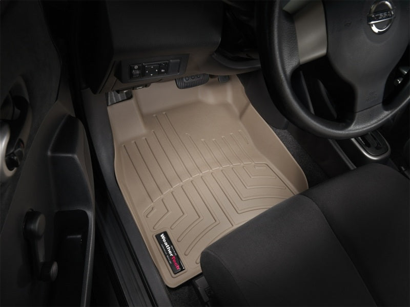 WeatherTech 07+ Nissan Versa Front FloorLiner - Tan