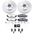 Power Stop 15-18 Chevrolet City Express Front Z36 Coated Truck & Tow Brake Kit