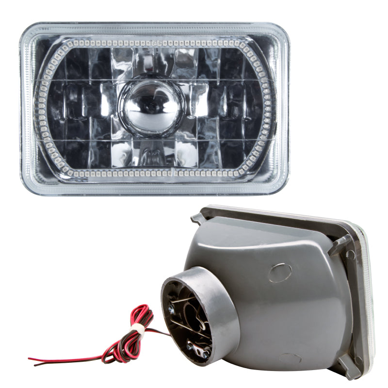 Oracle Pre-Installed Lights 4x6 IN. Sealed Beam - Amber Halo