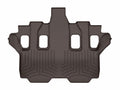 WeatherTech 22-24 Lexus LX-600 7-Passenger Seating-2nd Row Rear FloorLiner HP - Cocoa