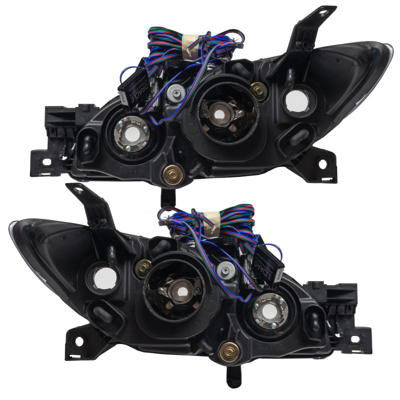 Oracle 04-09 Mazda 3 SMD HL - 4DR - Halogen Style - ColorSHIFT w/o Controller