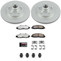 Power Stop 97-00 Ford F-150 Front Z36 Coated Truck & Tow Brake Kit
