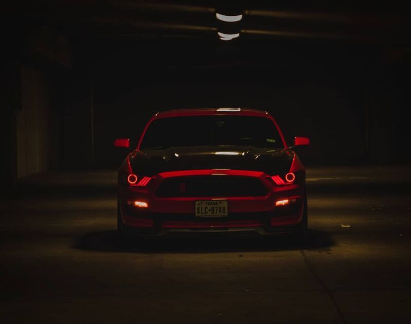 Oracle 15-17 Ford Mustang V6/GT/Shelby DRL w/ Halo Kit - ColorSHIFT w/ Simple Controller