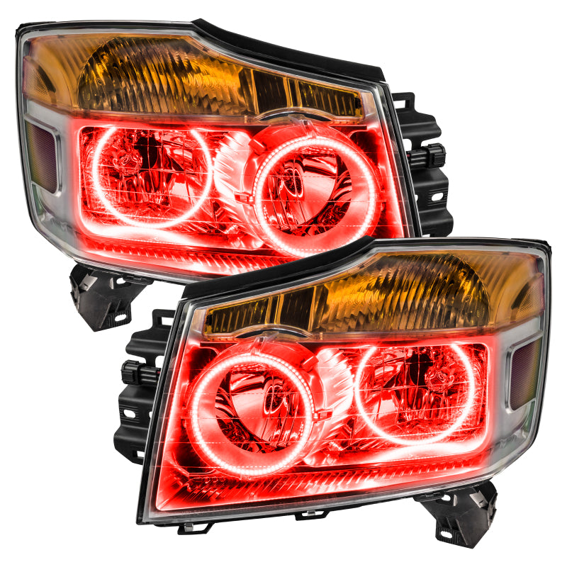 Oracle Nissan Armada 08-15 Halo Kit - ColorSHIFT w/o Controller