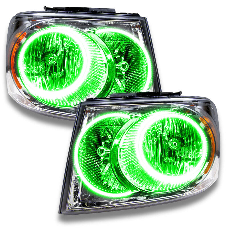 Oracle 07-09 Dodge Durango SMD HL - Chrome - ColorSHIFT w/ Simple Controller