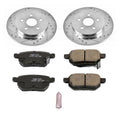 Power Stop 09-10 Pontiac Vibe Rear Z23 Evolution Sport Brake Kit