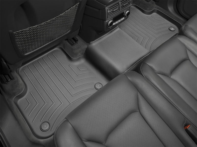 WeatherTech 2017+ Audi Q7 Rear FloorLiner - Black