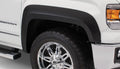 Black Extendafender Style Smooth Finish 4-Piece Fender Flare Set For 2016-2018 GMC Sierra 1500 Fits 69.3 Inch Bed Bushwacker