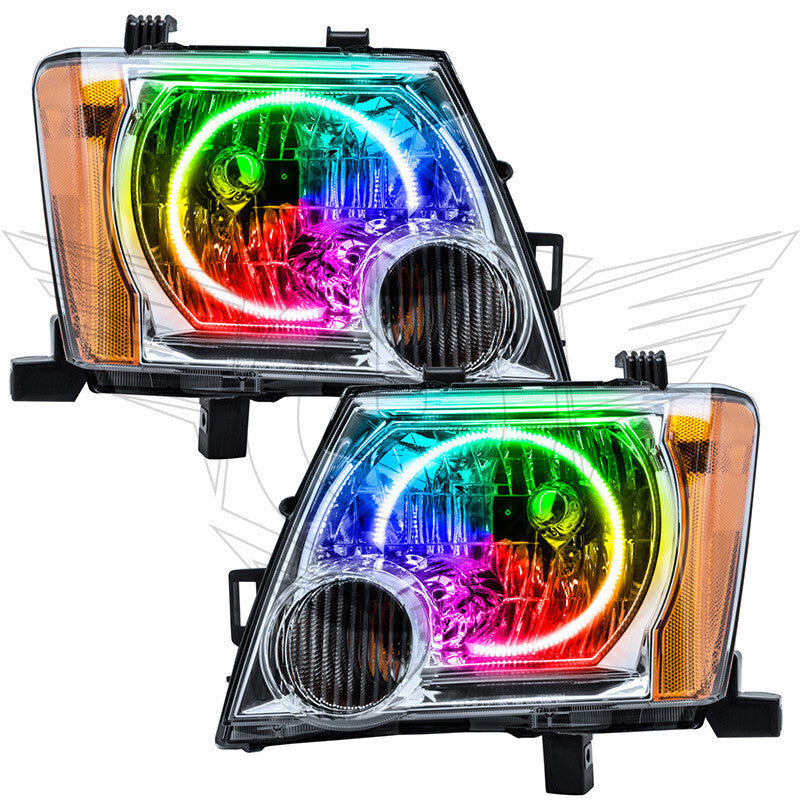 Oracle Nissan Xterra 05-14 Halo Kit - ColorSHIFT w/ Simple Controller
