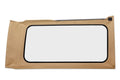 Bestop 18-26 Jeep Wrangler JL Oe JL Replacement Windows (Quarter Right Hand 2-Door Tan Twill Clear)