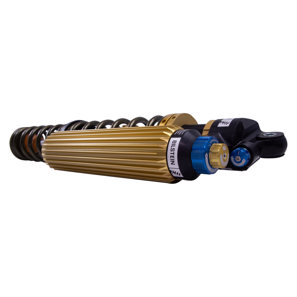 Suspension Shock Absorber and Coil Spring Assembly Monotube Front Right Can-Am Maverick X3 Max RS Turbo R Type III Hard Anodized Black Hawk Powersports Bilstein