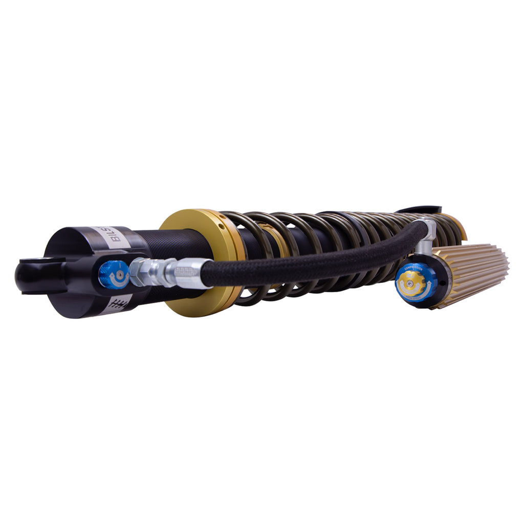 Suspension Shock Absorber and Coil Spring Assembly Monotube Rear Right Can-Am Maverick X3 Max RS Turbo R Type III Hard Anodized Black Hawk Powersports Bilstein