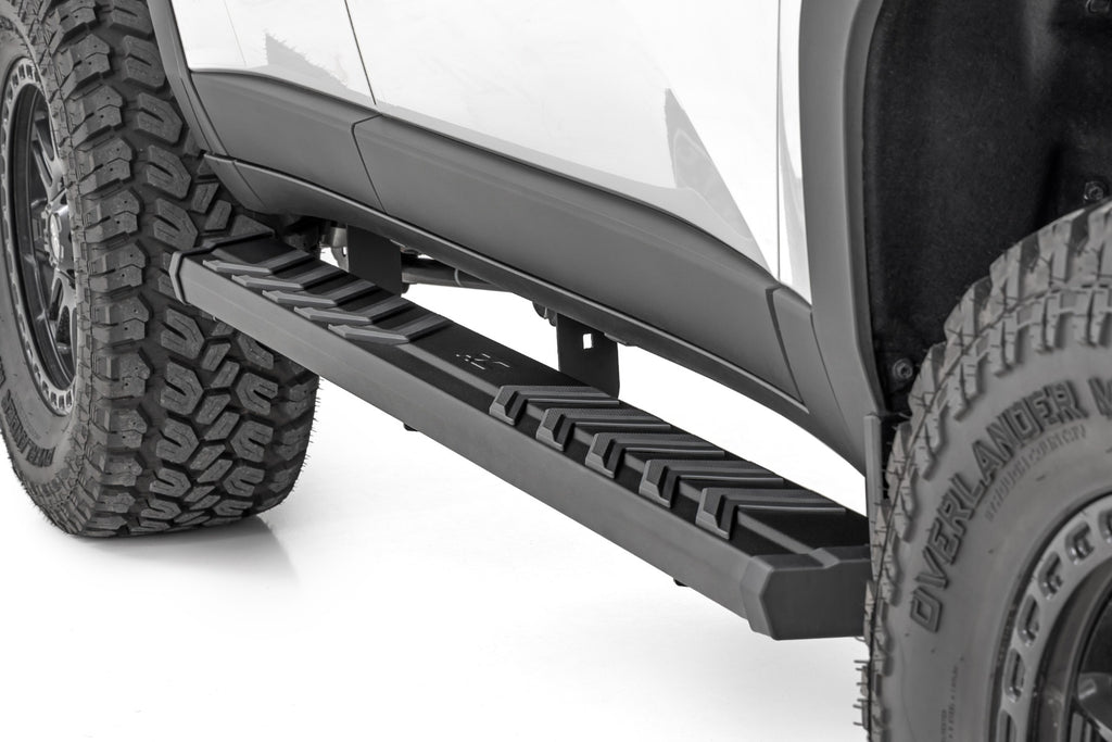 BA2 Running Boards Side Step Bars Toyota Land Cruiser 4WD (2024-2026) Rough Country