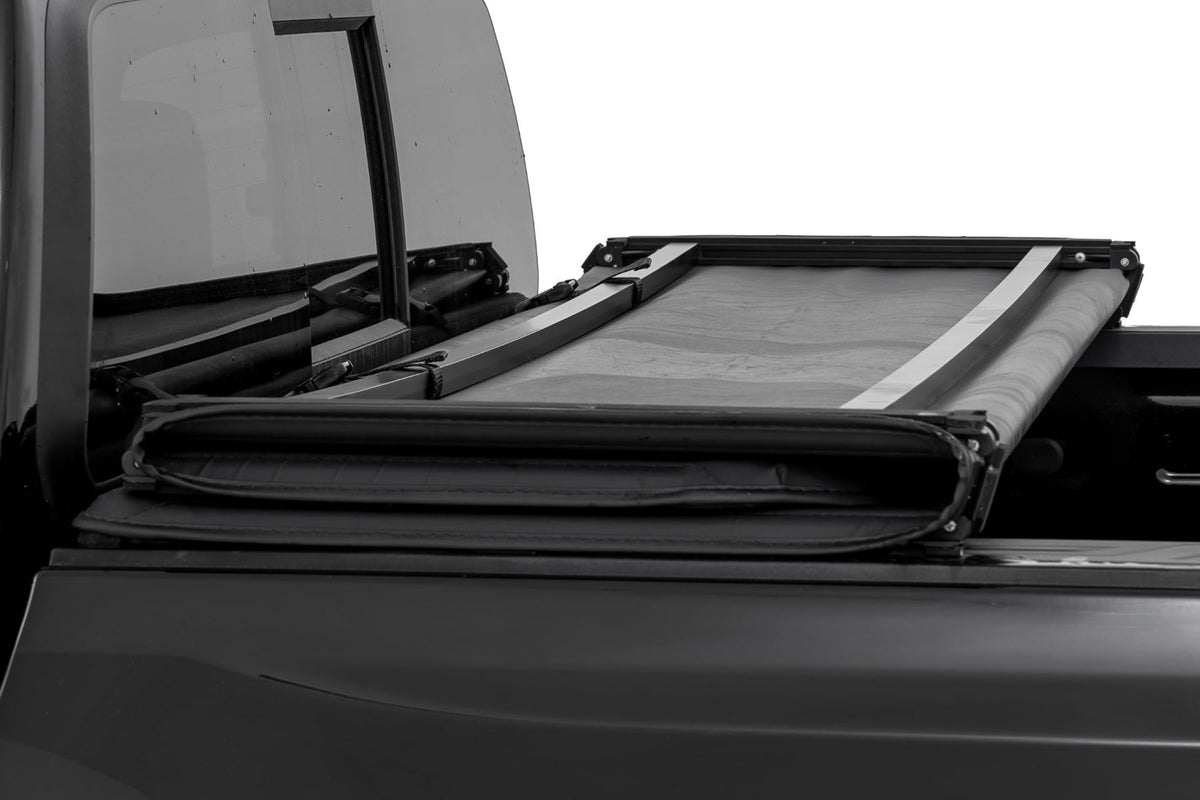 Soft Tri-Fold Bed Cover 5 Foot Bed Chevy/GMC Canyon/Colorado 2WD/4WD (23-26) Rough Country