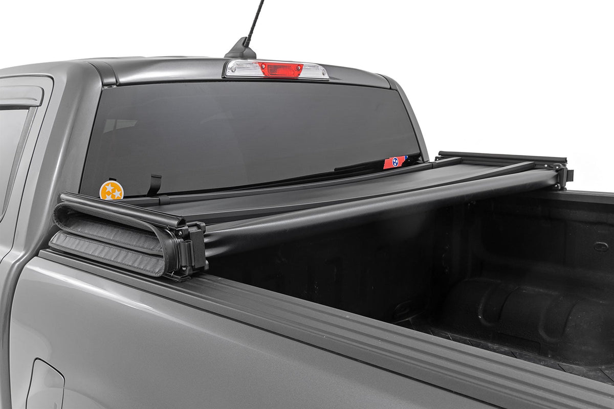 Soft Tri-Fold Bed Cover 5 Foot Bed Ford Ranger 2WD/4WD (2019-2023) Rough Country