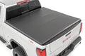 Soft Tri-Fold Bed Cover 6 Foot 7 Inch Bed Chevy/GMC Sierra 1500 (19-26)/Silverado 1500 (19-26) Rough Country