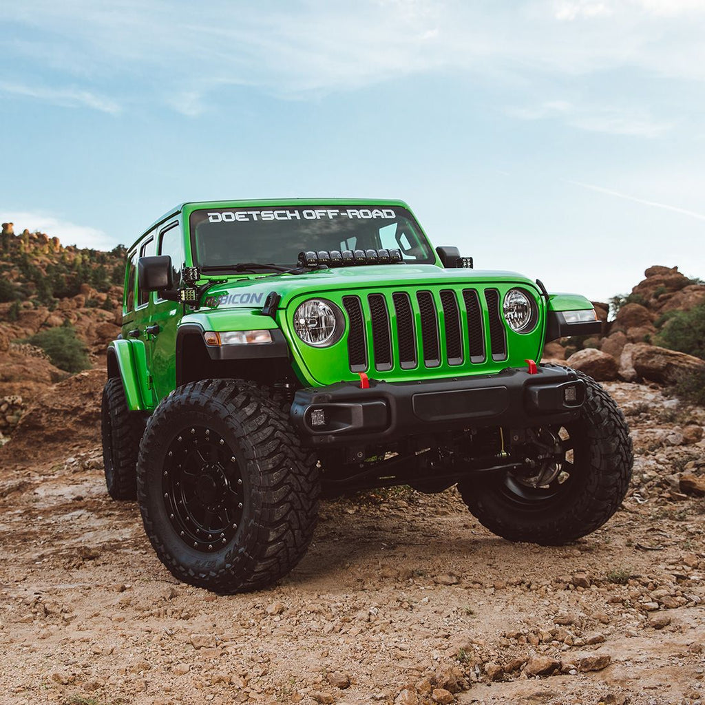 2018 Jeep Wrangler JL Cowl Mount Fits 2 D-Series Pro RIGID Industries