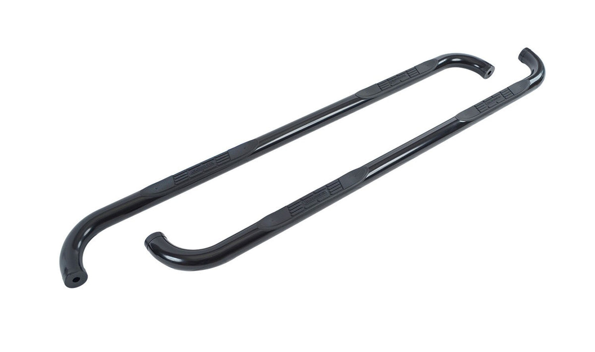 4000 Series SideSteps With Mounting Bracket Kit Powder Coat Black 1999-2016 Ford F-250/F-350 4 Door Go Rhino