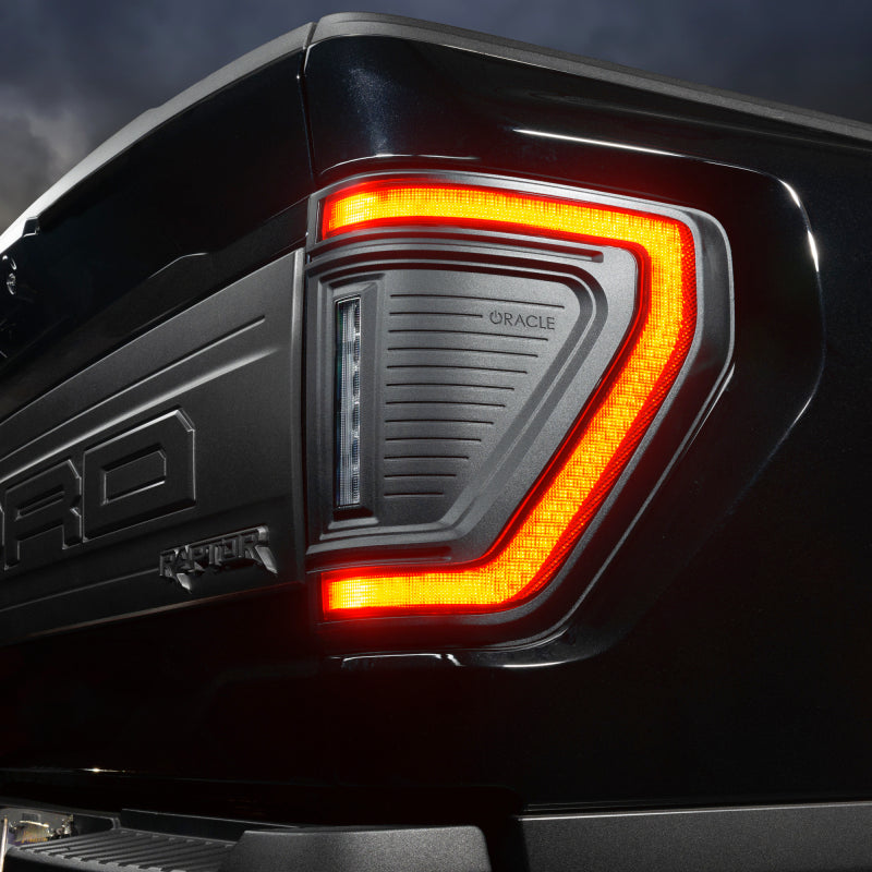 Oracle Lighting 21-24 Ford F-150 (Black Series) Flush Style LED Tail Lights