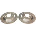 Power Stop 18-20 Hyundai Kona Rear Evolution Drilled & Slotted Rotors - Pair
