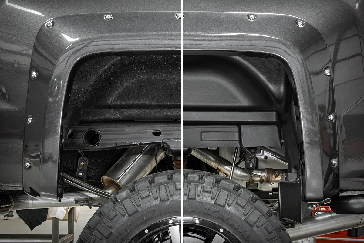 Rear Wheel Well Liners Chevy Silverado 2500 HD/3500 HD 2WD/4WD (2015-2019) Rough Country