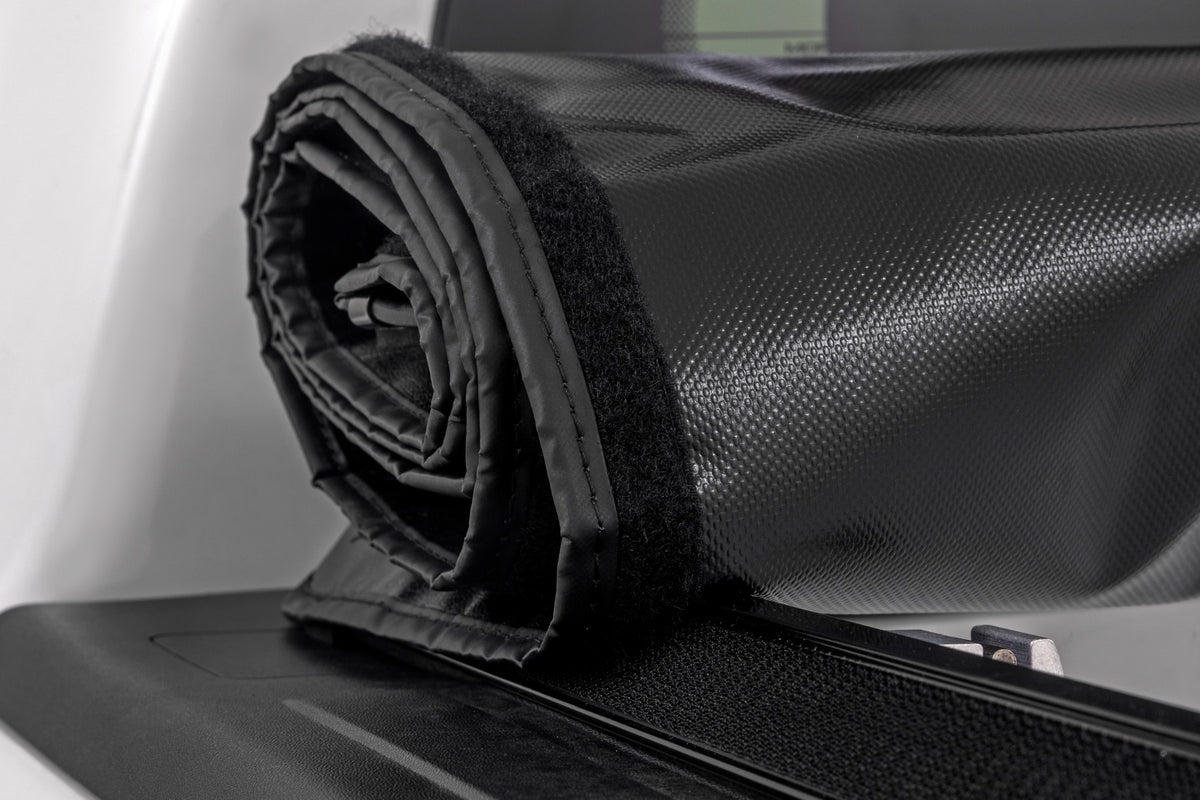Soft Roll Up Bed Cover 6 Foot 4 Inch Bed Ram 1500 (19-26)/1500 TRX (21-24) Rough Country
