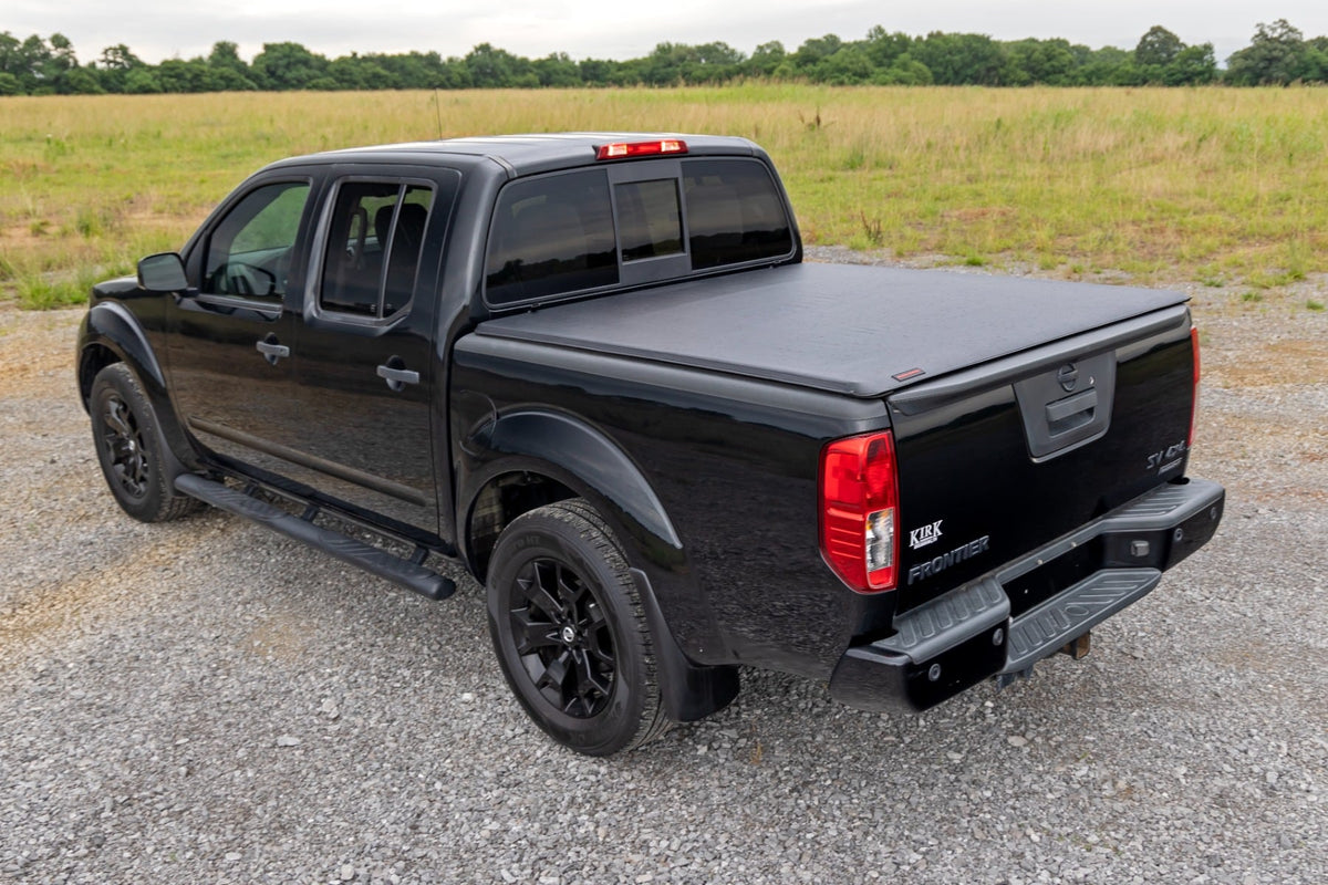 Soft Roll Up Bed Cover 5 Foot Bed Nissan Frontier 2WD/4WD (2005-2021) Rough Country