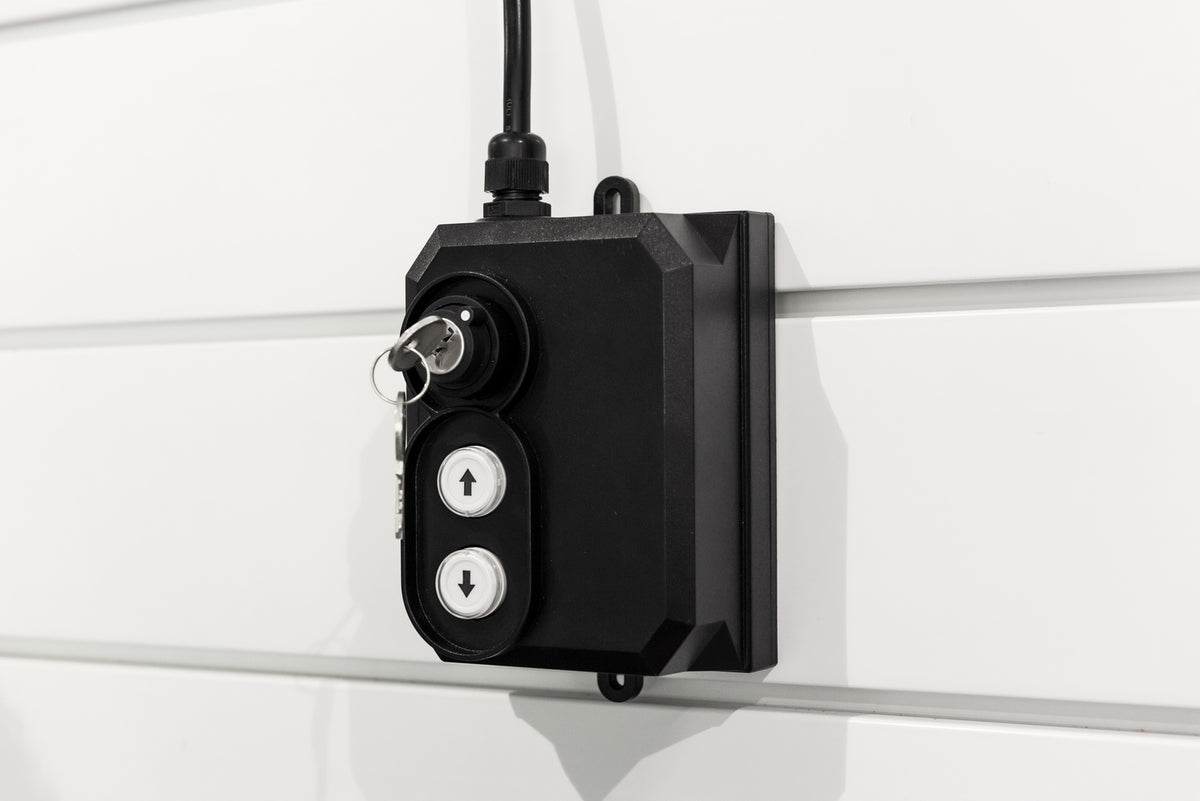 HOSS Storage Hardtop Hoist For Jeep 2018-Current Wrangler JL Black Bestop