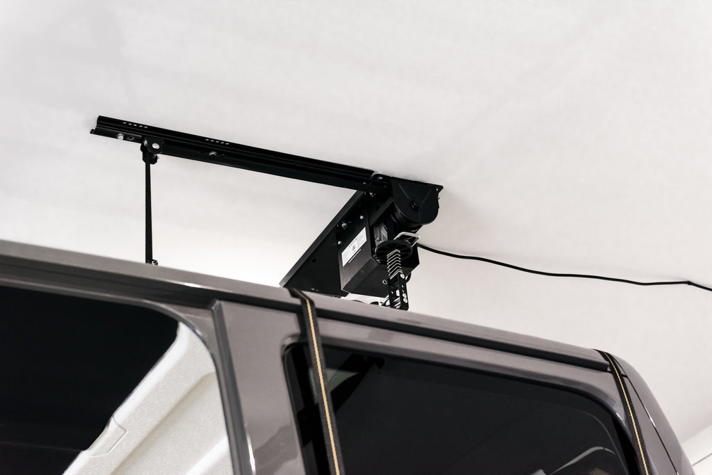 HOSS Storage Hardtop Hoist For Jeep 2018-Current Wrangler JL Black Bestop