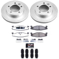 Power Stop 94-96 Ford Bronco Front Z36 Coated Truck & Tow Brake Kit