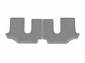 WeatherTech 18-26 Volkswagen Atlas-Bucket 2nd Row-3rd Row Rear All-Weather Floor Mats - Grey