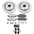 Power Stop 14-16 Acura MDX Front Z36 Coated Truck & Tow Brake Kit
