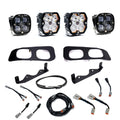 Squadron 2.0 Sport/Squadron Sae Dual Fog Pocket Light Kit Ford 2023-26 F-250/350 Super Duty Clear Upfitter Baja Designs