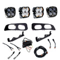 Squadron 2.0 Pro/Squadron Sae Dual Fog Pocket Light Kit Ford 2023-26 F-250/350 Super Duty Clear Toggle Baja Designs