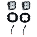 Squadron 2.0 Sport Fog Pocket Light Kit Ford 2006-14 F-150 Toyota 2005-11 Tacoma 2007-13 Tundra Clear Baja Designs