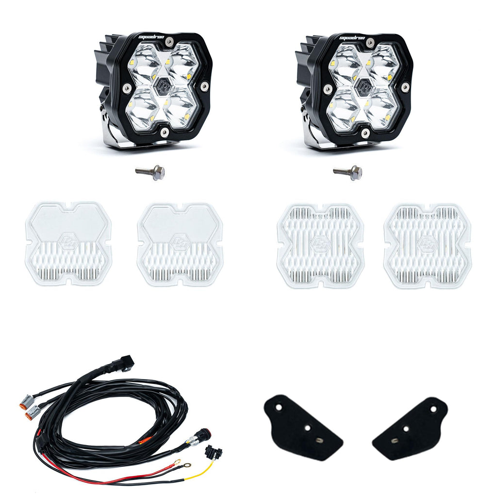 Squadron 2.0 Sport A-Pillar Light Kit Ford 2021-27 Bronco 2022-24 Bronco Raptor Baja Designs