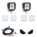 Squadron 2.0 Sport A-Pillar Light Kit Ford 2021-27 Bronco 2022-24 Bronco Raptor Baja Designs