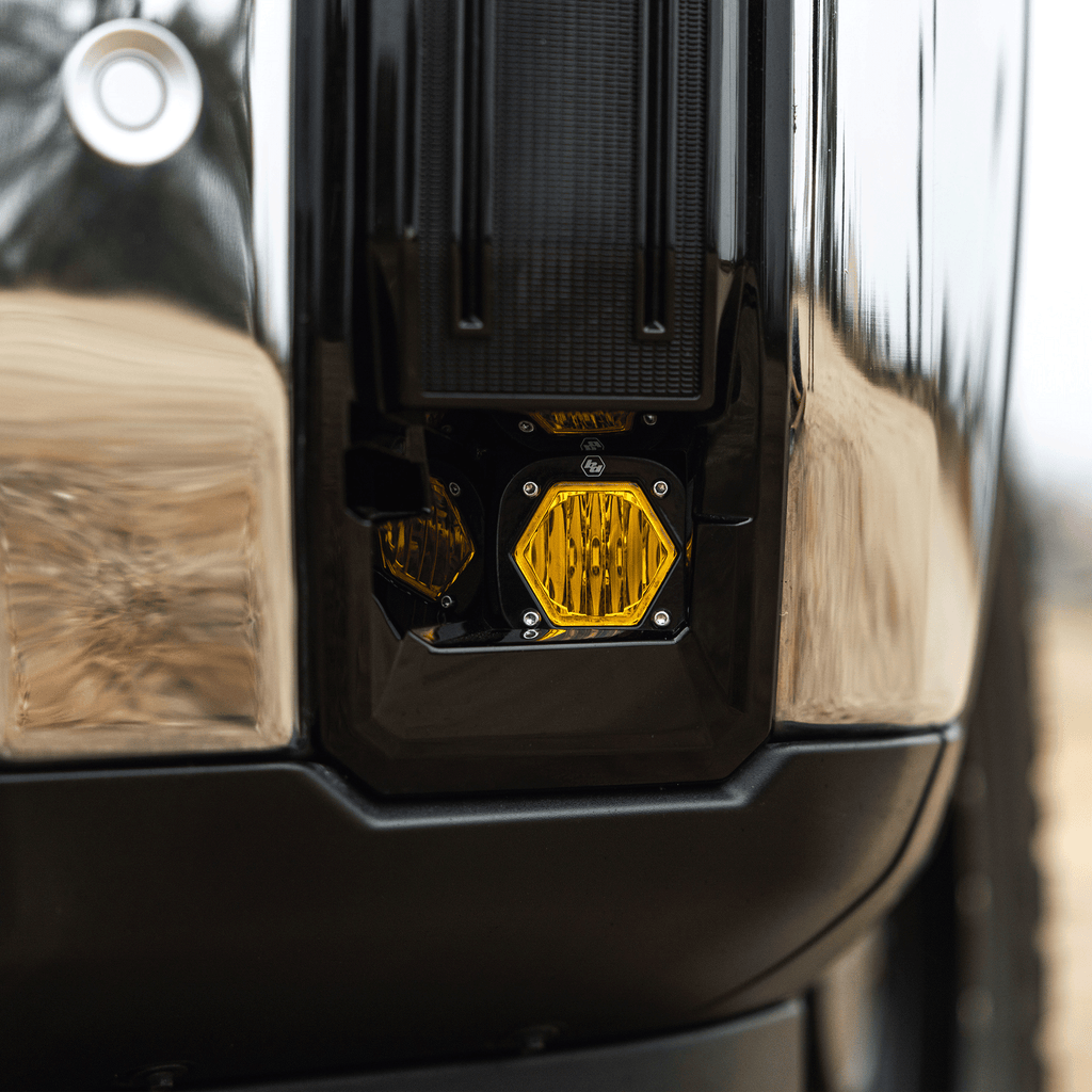 S1 Fog Pocket Light Kit 2024-2025 Canyon, Yukon 24-25 Silverado/Sierra 1500/2500/3500 AT4-X Baja Amber Baja Designs