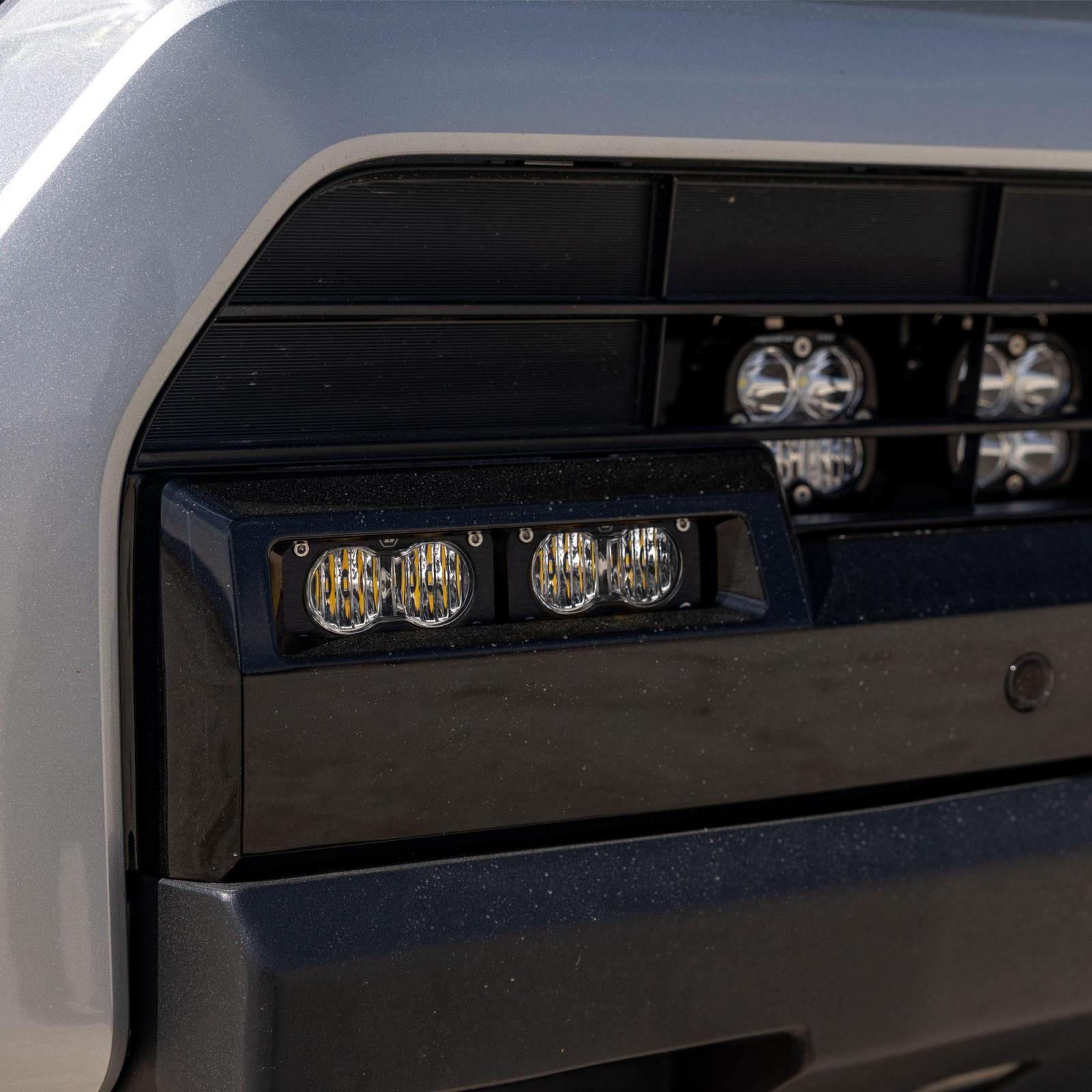 S2 Sport OEM Fog Light Replacement Kit 2025-On Toyota 4Runner Non-TRD Pro Clear Baja Designs