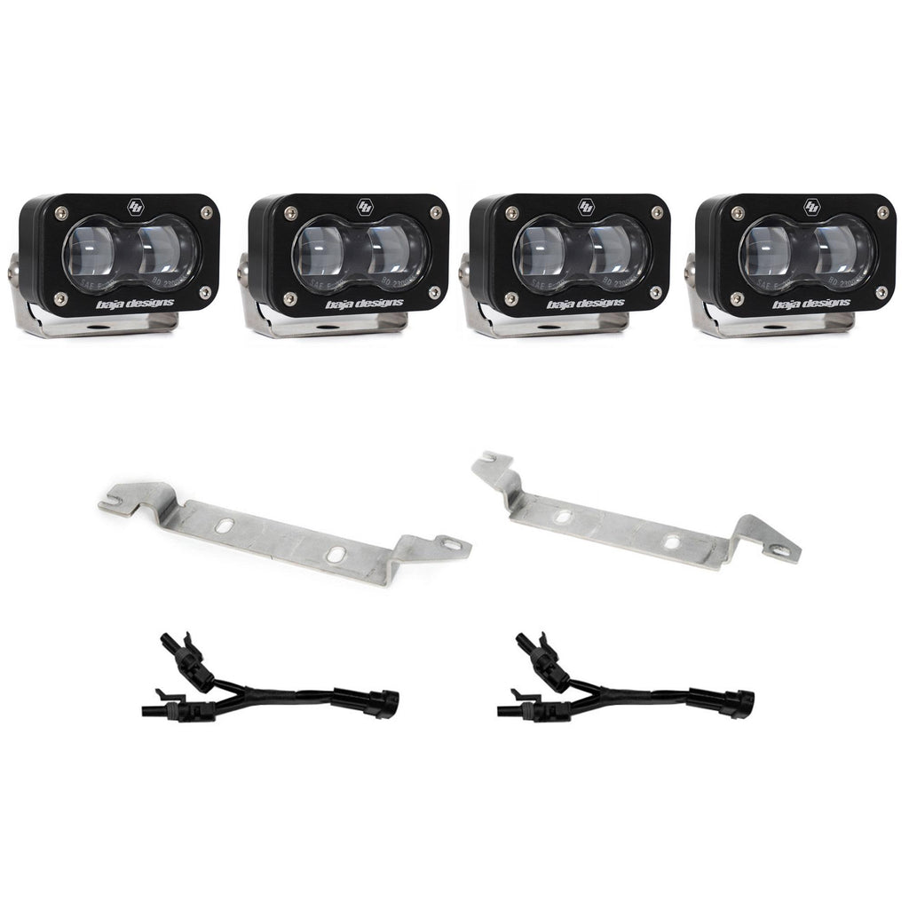 S2 SAE OEM Fog Light Replacement Kit 2025-On Toyota 4Runner Non-TRD Pro Baja Designs