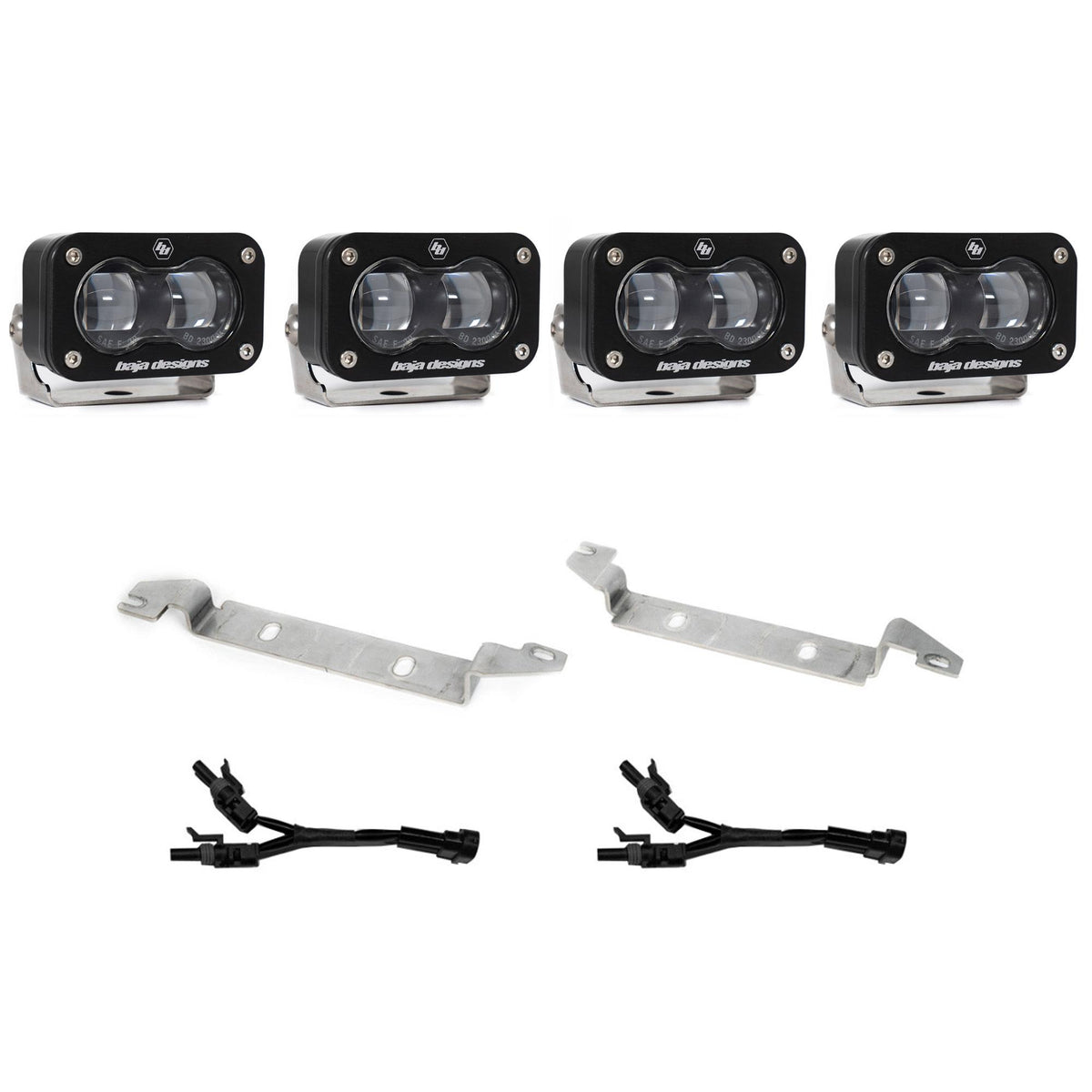 S2 SAE OEM Fog Light Replacement Kit 2025-On Toyota 4Runner Non-TRD Pro Baja Designs