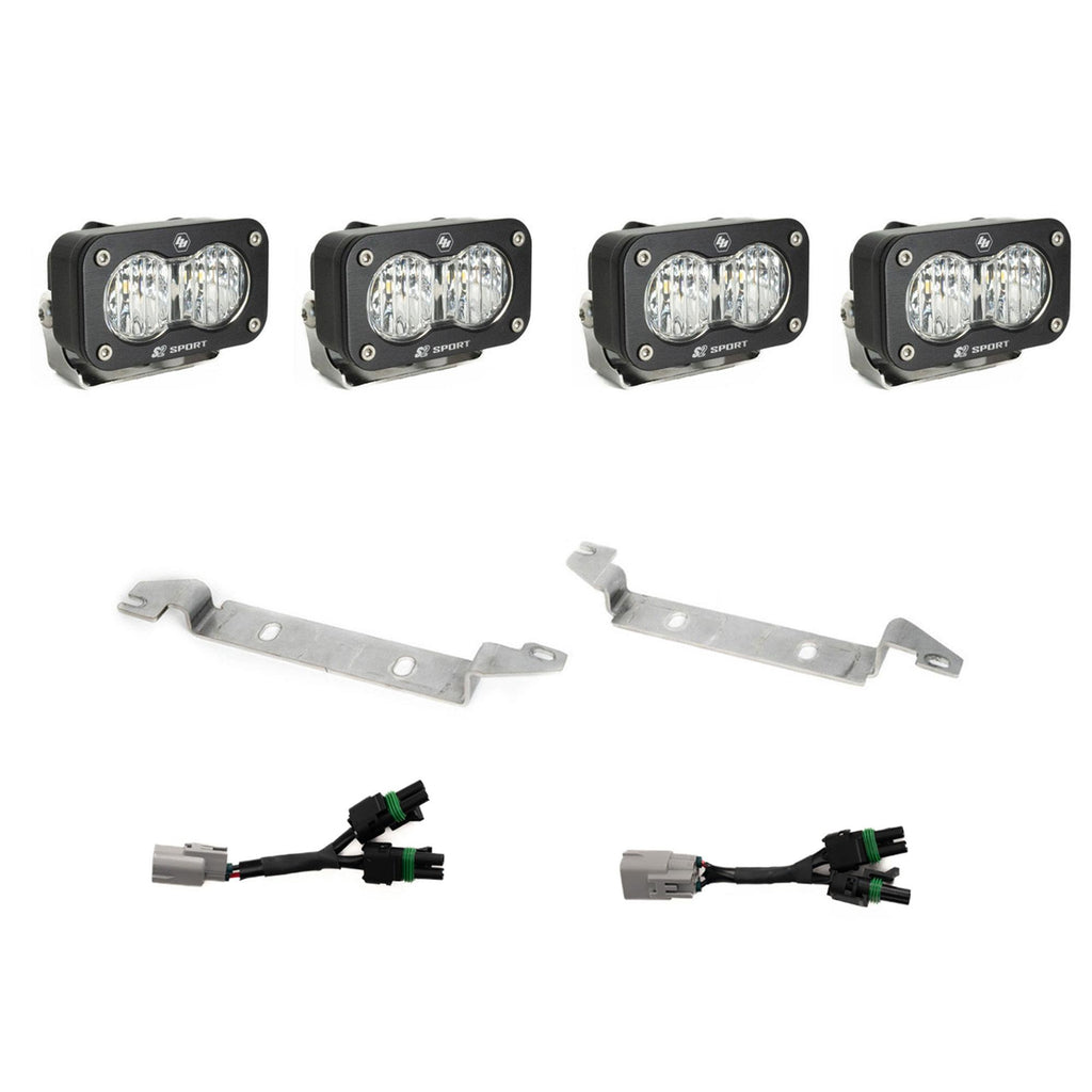 S2 Sport OEM Fog Light Replacement Kit 2025-On Toyota 4Runner TRD Pro/Trailhunter Baja Designs
