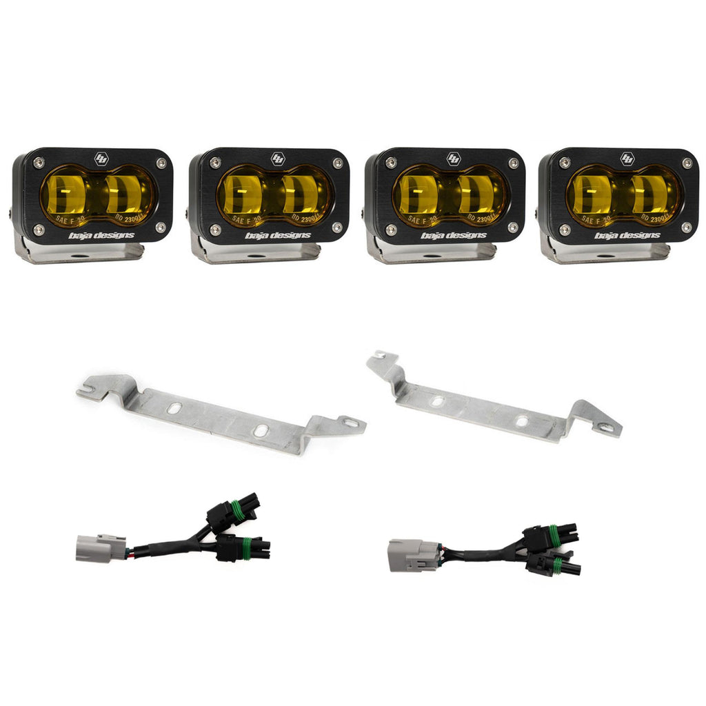 S2 SAE OEM Fog Light Replacement Kit 2025-On Toyota 4Runner TRD Pro/Trailhunter Baja Designs