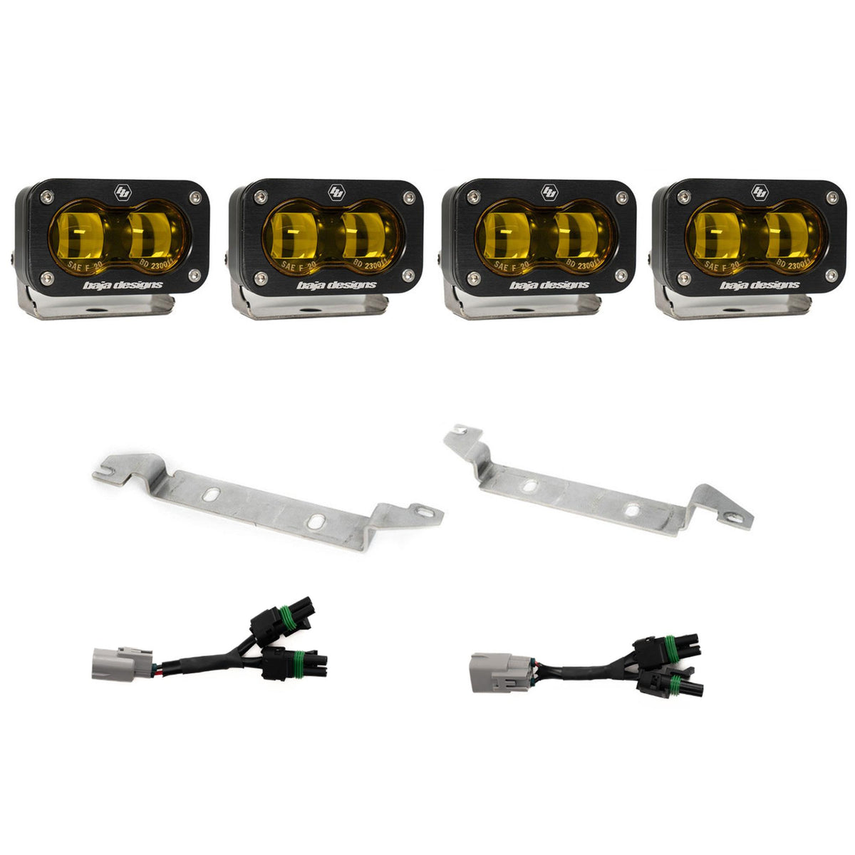 S2 SAE OEM Fog Light Replacement Kit 2025-On Toyota 4Runner TRD Pro/Trailhunter Baja Designs