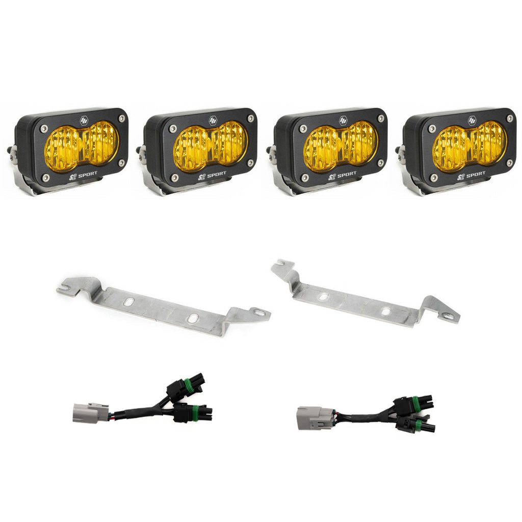 S2 Sport OEM Fog Light Replacement Kit 2024-on Toyota Tacoma TRD Pro/Trailhunter Baja Designs