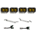 S2 SAE OEM Fog Light Replacement Kit 2024-On Toyota Tacoma TRD Pro/Trailhunter Amber Baja Designs
