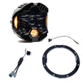 DOT LP6 LED Single Headlight Kit - 1996-2013 Harley Davidson Street Glide/Road King (Amber) - Baja Designs