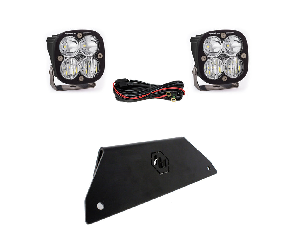 Polaris RZR Pro XP Lower Bumper LED Light Kit Sport D/C Baja Design